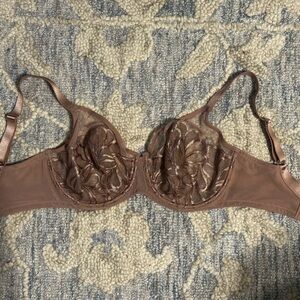 Paramour Brown Lace Bra